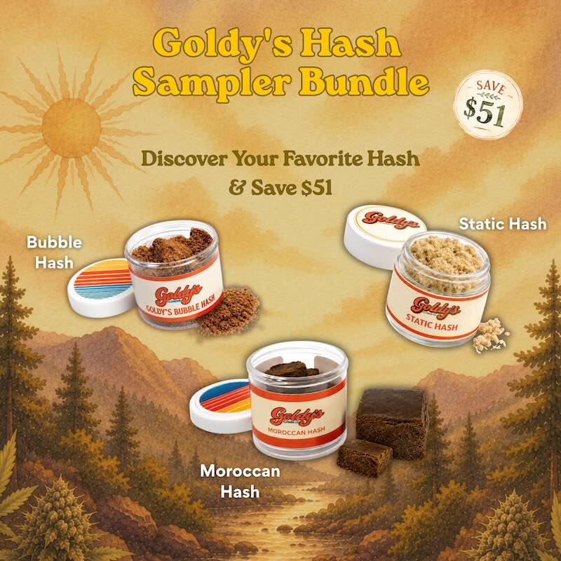 Goldy’s Hash Sampler Bundle