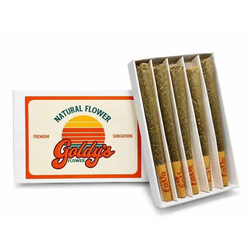 Diablo OG Extra Strength Kief-Infused Pre-Rolls | 42% THC | 5-Pack